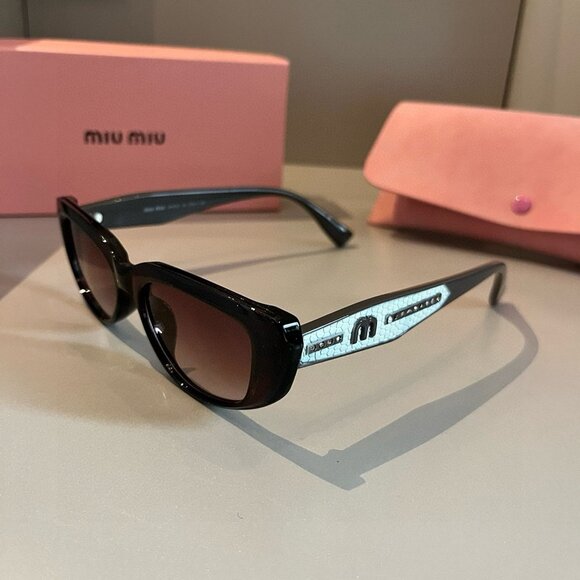 Miu Miu Black Sunglasses main image 8
